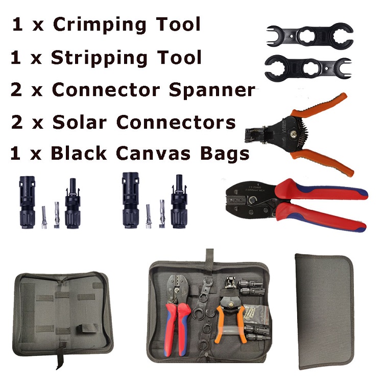 mc4 crimping tool kit