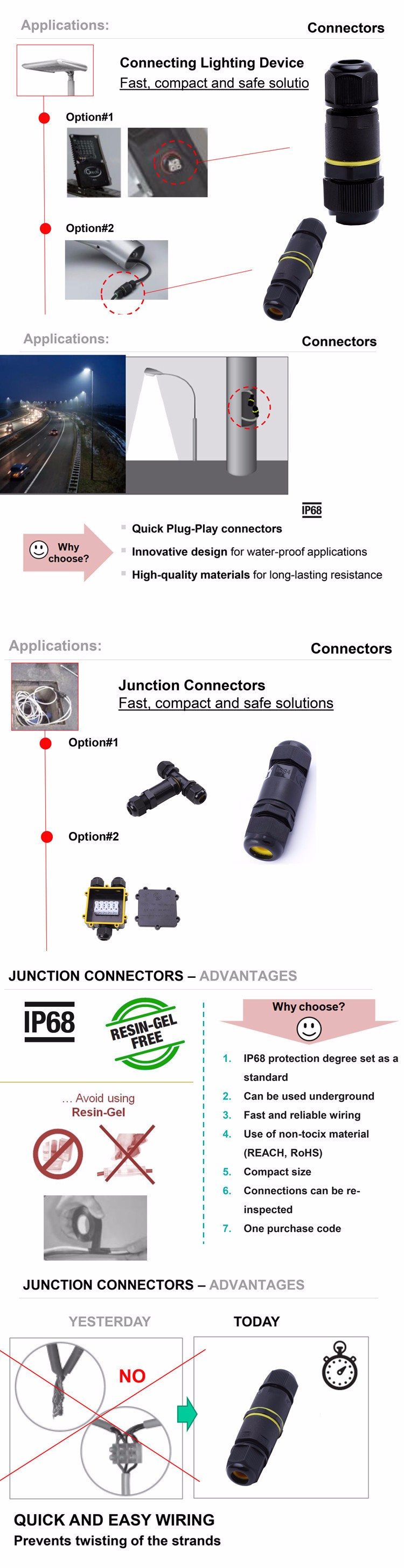 ip68 cable connector