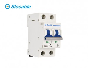 Slocable 2 Pole PV DC Solar Circuit Breaker for Solar System