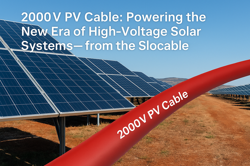 2000V PV Wire Opening A New Era of High-Voltage Solar Systems