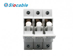 3 Phase Solar Panel Fuse Holder for PV System 1000V 1500V