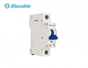 DC Miniature Circuit Breaker Single Pole for Solar Panels Slocable