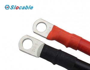 6 AWG Red and Black Battery Cable Wire 12 Inch for Car or Marine