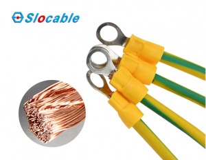4mm 6mm 10mm Single Core Yellow and Green Earth Bonding Cable
