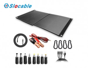 Slocable Foldable Solar Panel Mobile Phone Charger