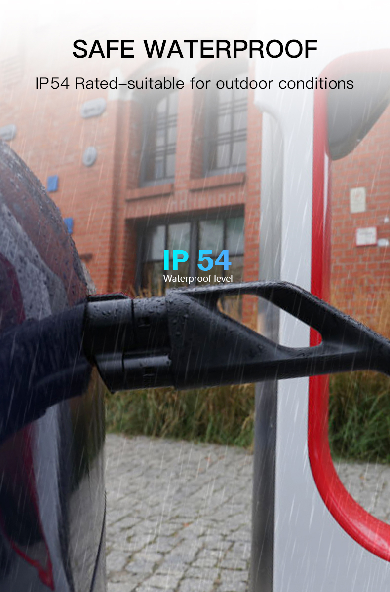 Slocable Tesla adapter with high waterproof rating