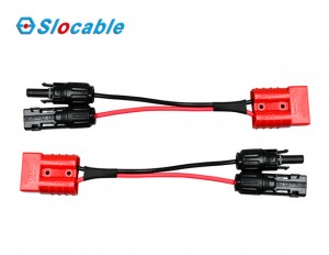 MC4 Connector to 50A Anderson Plug Battery Connector for Car
