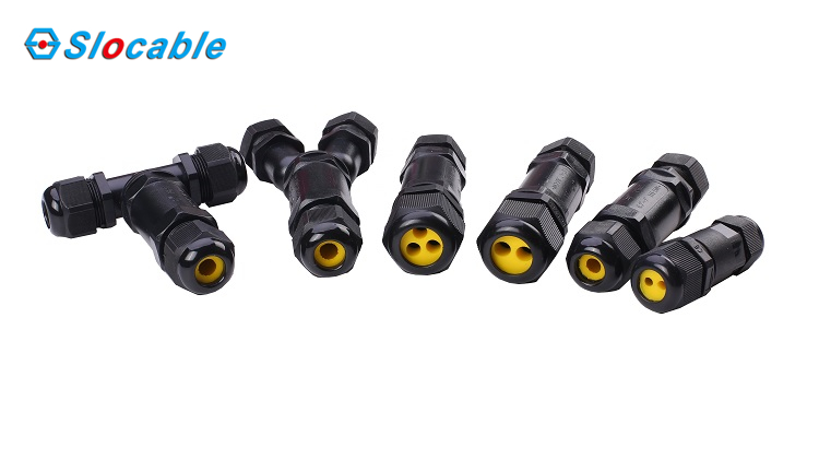 Slocable waterproof connector