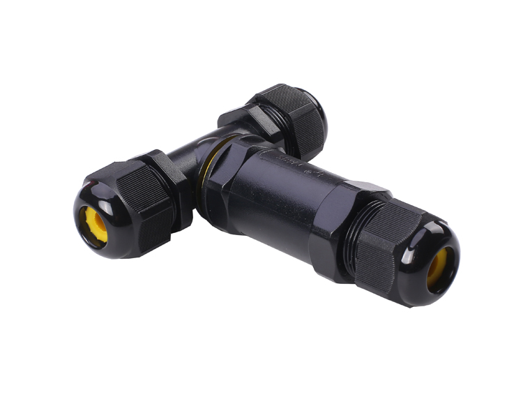 3 way waterproof cable connector
