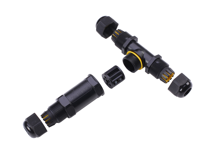 waterproof t connector