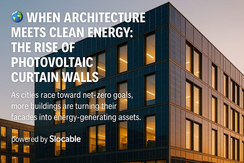 The Global Rise of Photovoltaic Curtain Walls