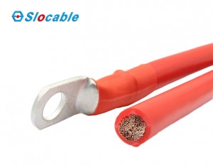 6 AWG Red and Black Battery Cable Wire 12 Inch for Car or Marine
