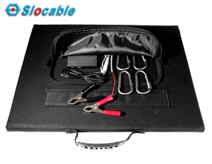 Cheap Portable Folding Solar Panel iPhone iPad Charger 2 Folds