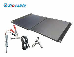 Cheap Portable Folding Solar Panel iPhone iPad Charger 2 Folds