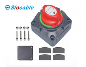 RV Trailer Dual Battery Master Disconnect Switch 12-48V for Car