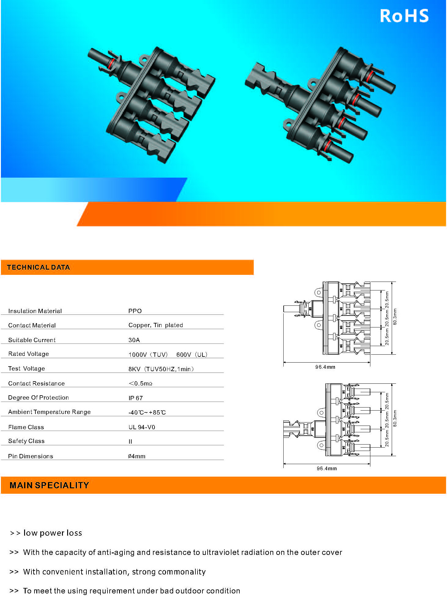 China Solar Cable Tuv