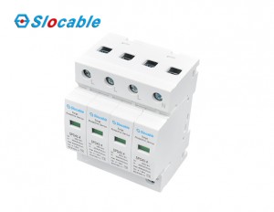 Type 2 AC Power Surge Protection Device 4 Pole Slocable
