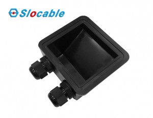 Solar Cable Van Roof Entry Gland Black Junction Box Slocable