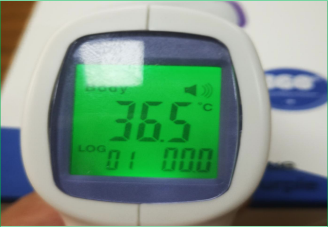 infrared forehead thermometer